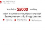 Tony Elumelu Foundation  Entrepreneurship Programme  (TEEP) 2023