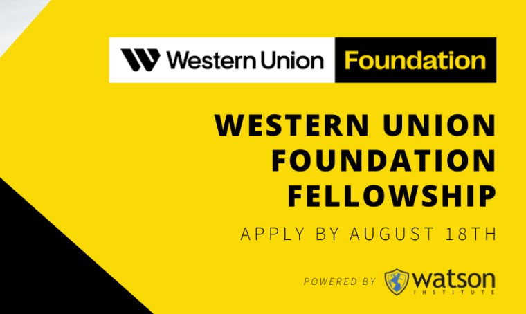 GET ENABLED CAPITAL FROM THE WESTERN UNION FOUNDATION FELLOWSHIP